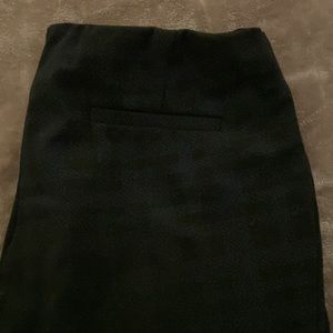 Alfani blue black design straight leg pants | Size 8